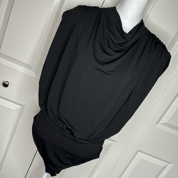 SHEIN Tops - NWOT SHEIN black bodysuit size 1XL